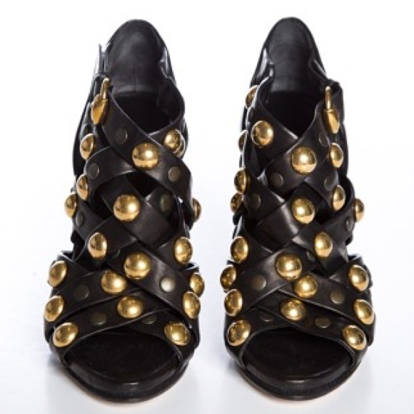 studded cage sandals